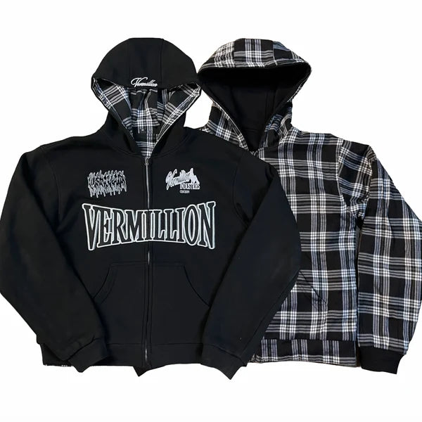 "Biohazard" Reversible Zip