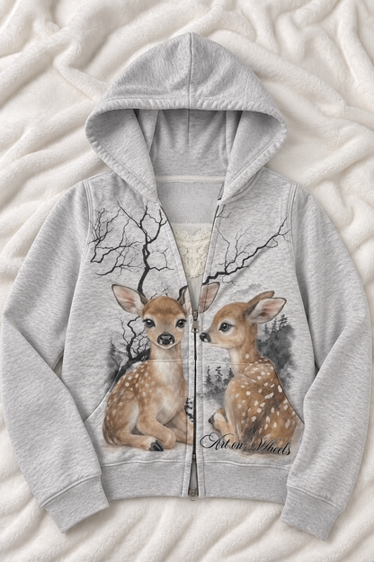 Baby Deer Zip Up