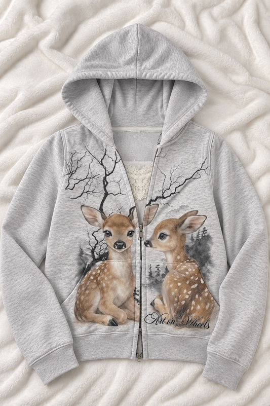 Baby Deer Zip Up