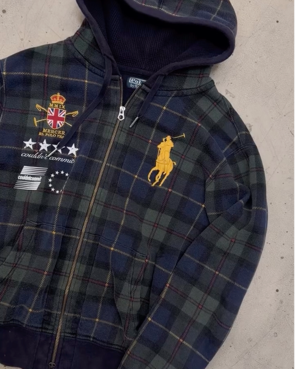 Polo Zip Hoodie