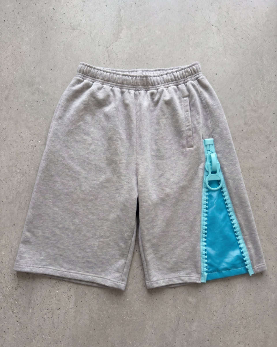 Zipper Long Shorts