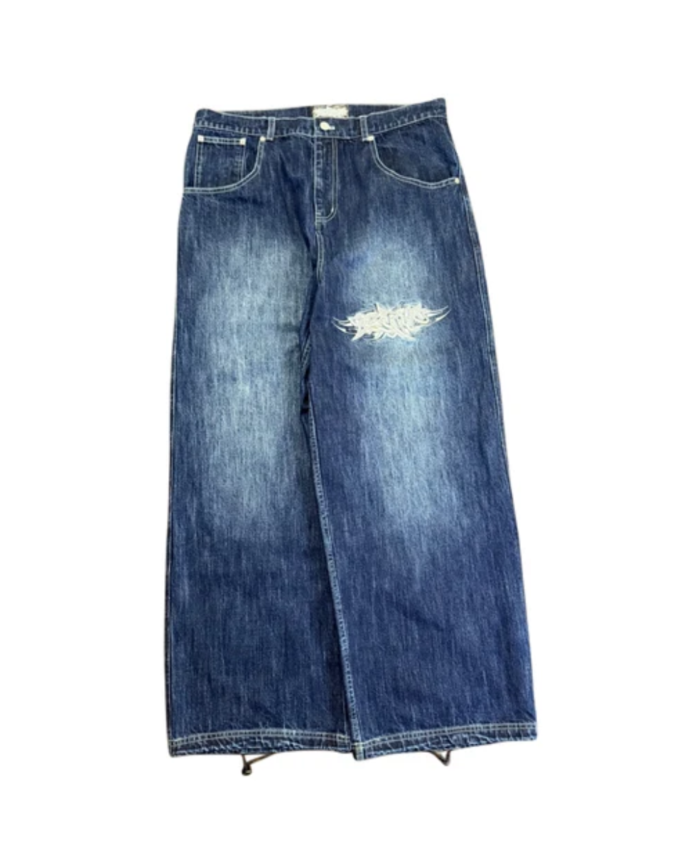 Y2K Dragon Baggy Jeans
