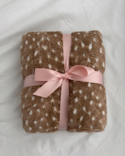 Deer Print Blanket
