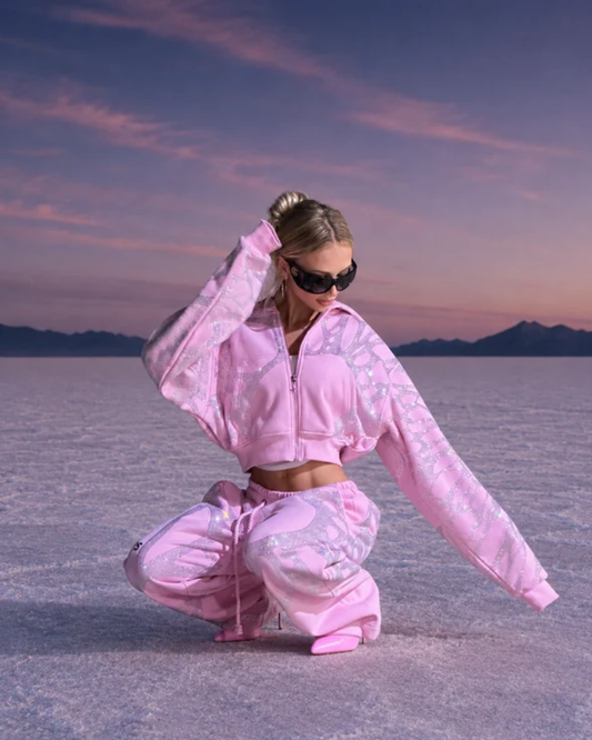 ASCENT RHINESTONE SWEATSUIT