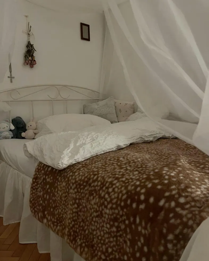 Deer Print Blanket