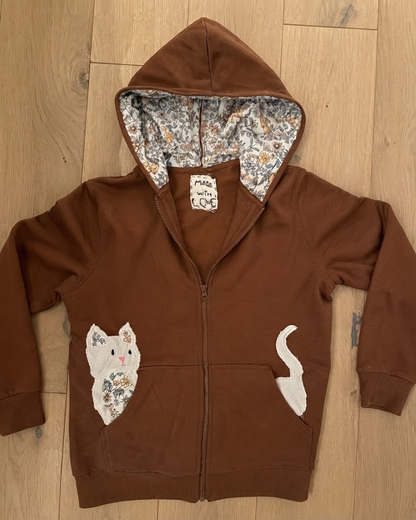 Cat Pocket Hoodie