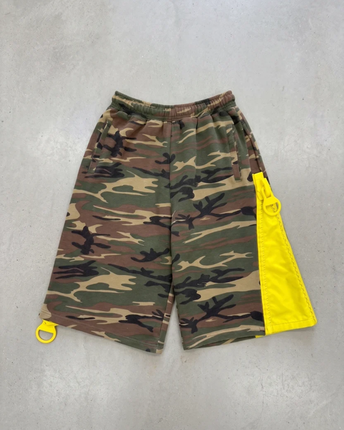 Zipper Long Shorts