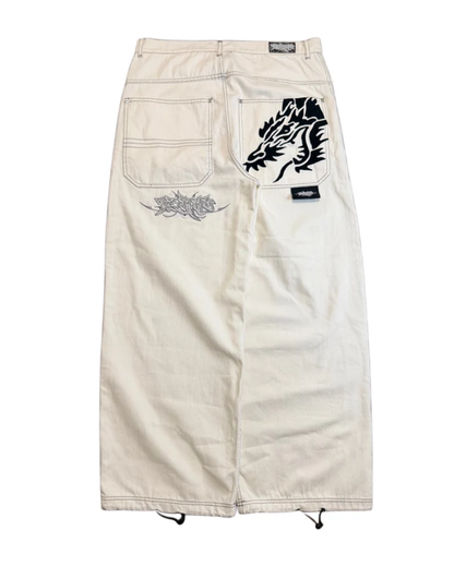 Y2K Dragon Baggy Jeans