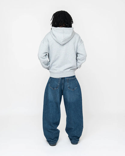 CURVED ZIPPER HOODIE