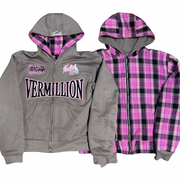 "Biohazard" Reversible Zip