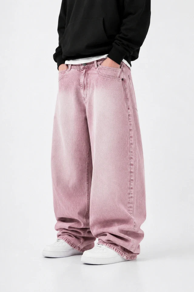 Baggy Pink Jeans