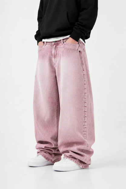 Baggy Pink Jeans