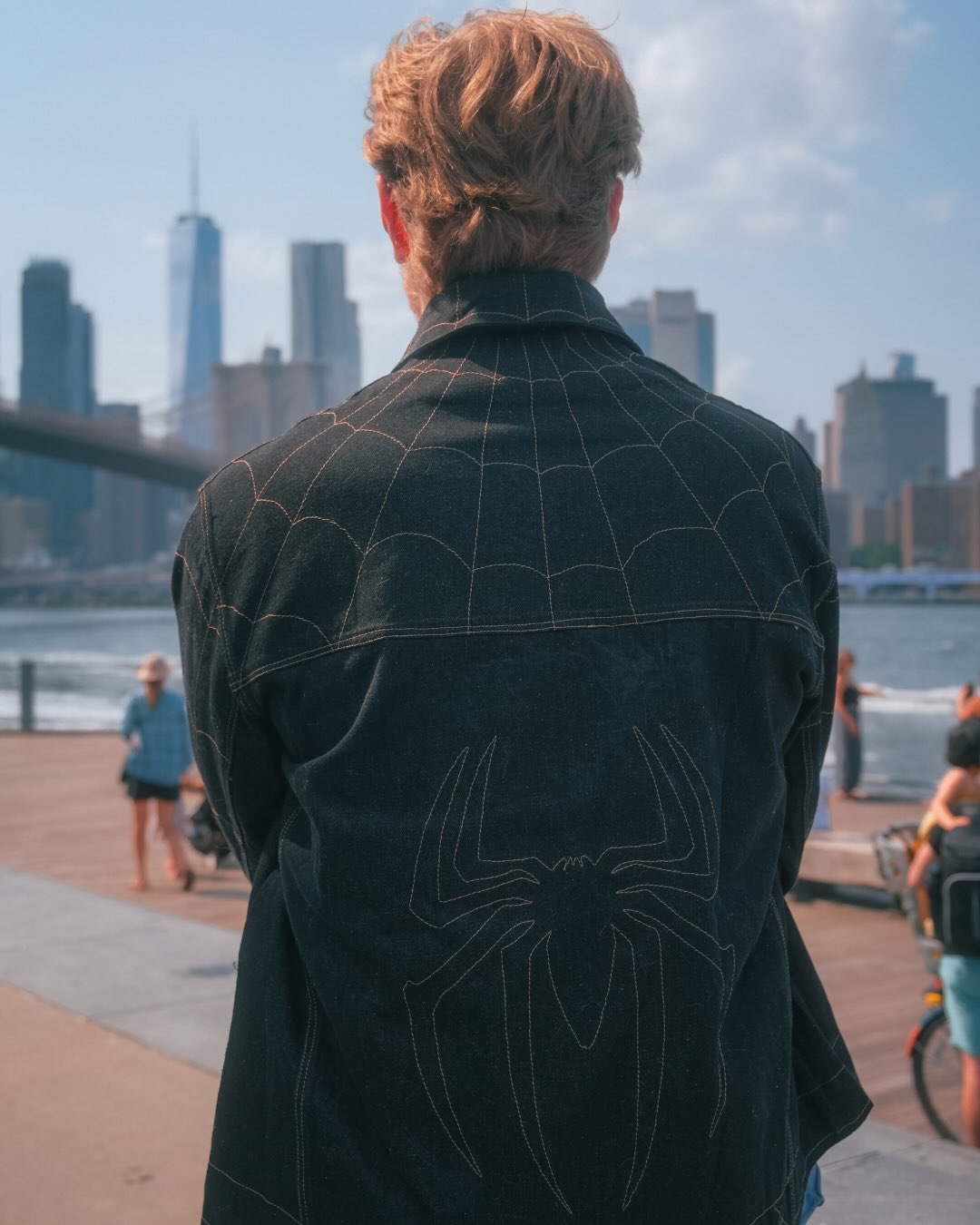 Denim Spider Jacket