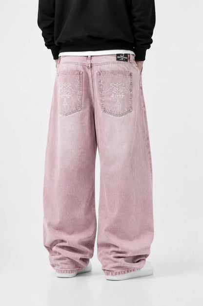 Baggy Pink Jeans