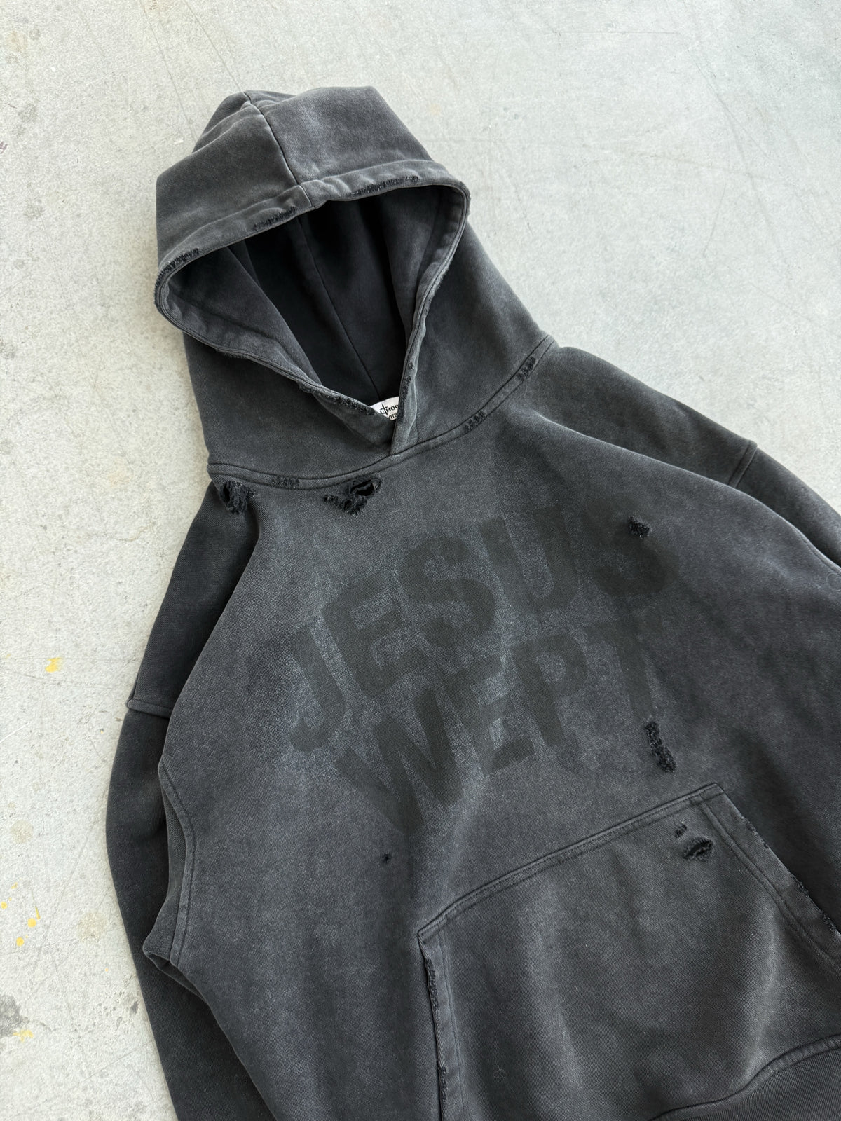 Jesus Wept Hoodie